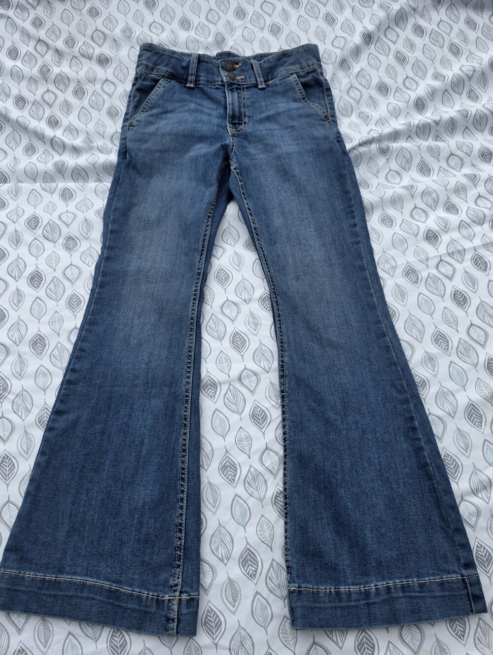 Thereabouts girls flare jeans. Size 12  #flare #lowrise #thereabouts